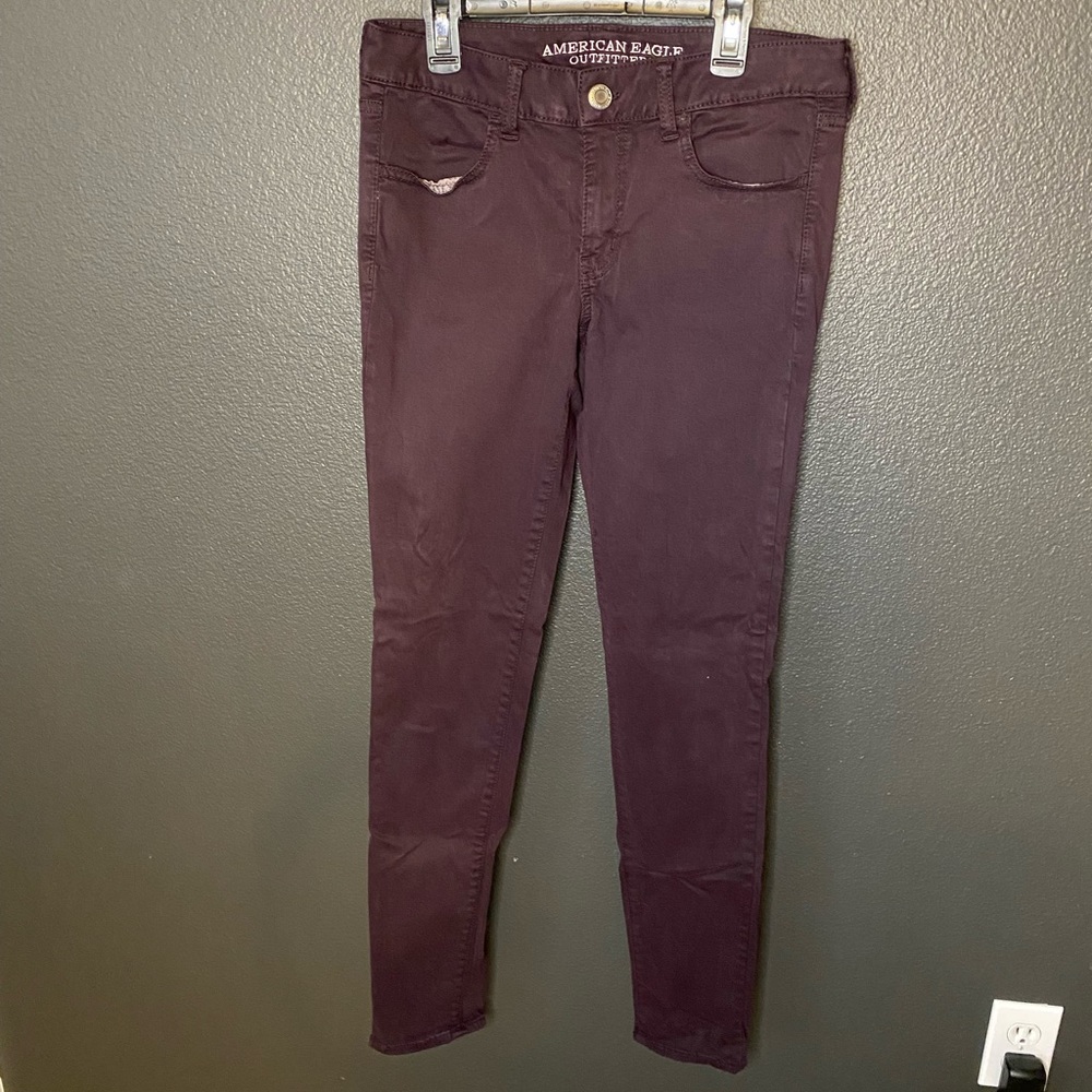 AE super stretch skinny jeans